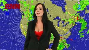 Weather Channel Gets A Bit To Hot With The Sexy Melissa Lauren