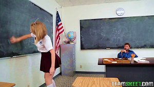 Hunk Teacher Finds Out What A Tight Teen Pussy Feels Like
