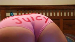 Juicy Ass Slut Amber Showing Off Her Sweet Ass