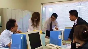 The Whole Office Abusing The Japanese Secretary