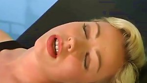 Blonde  At Gynecologist Gets Dominated And Toyed By