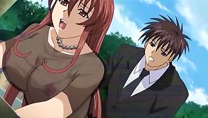 Brown-haired Anime Hottie Loves Amazing Threesome Ffm Sex