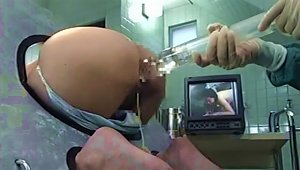 Chick Gets Her Snatch Toyed At The Proctologist's