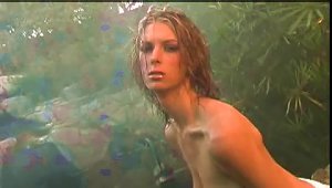 Crystal Ray Gets Her Pussy Fucked Doggystyle Near A Waterfall