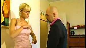 Hot Teen In Pink Dress And Pigtails Sucks Dick